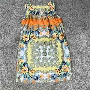 Uncle Frank Multicolor Floral Dress size Medium EUC